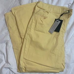 XL yellow asos pant